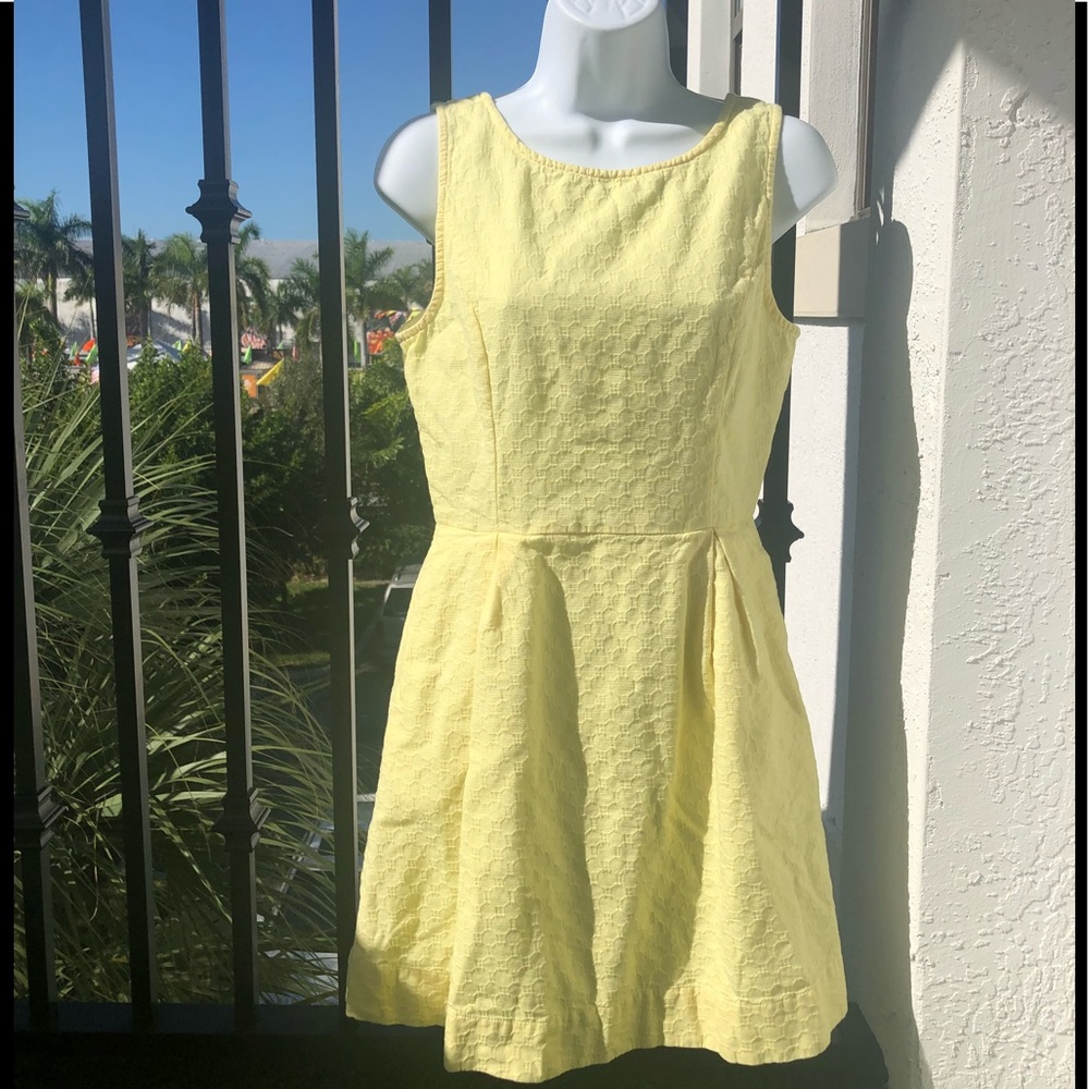 🌼Spring Frenchi Yellow Dress